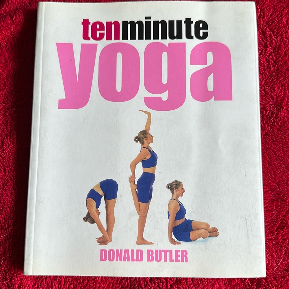 10 minute yoga book by Donald Butler